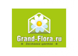 Логотип компании Доставка цветов Гранд Флора (ф-л г.Cибай)